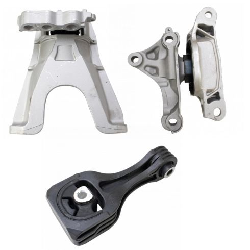 2016-20 Honda Civic L4 2.0L Automatic CVT Transmission Engine & Transmission Mount Kit TRQ MTA71404