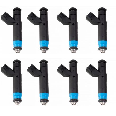 Dodge Durango Ram 1500 2500 3500 8 Piece Fuel Injector Set TRQ FIA60326