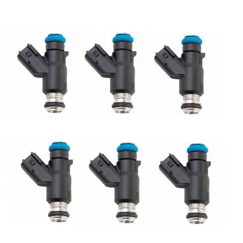 Dodge Chrysler 6 Piece Fuel Injector Set TRQ FIA60329