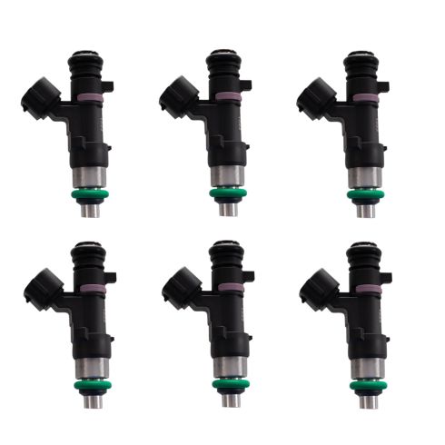 Nissan Infiniti Suzuki 6 Piece Fuel Injector Set TRQ FIA60794