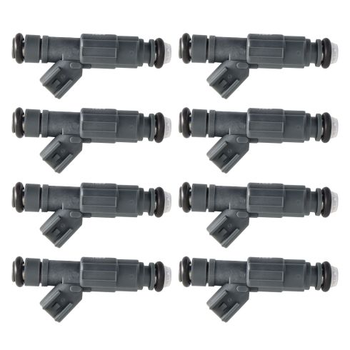 Ford Lincoln Mercury 8 Piece Fuel Injector Set TRQ FIA58868