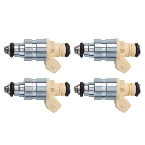 2002-08 Mini Cooper excluding John Cooper Works Models L4 1.6L Supercharged 4 Piece Fuel Injector Set TRQ FIA58902