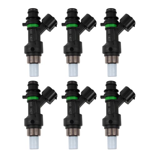 2006-08 Suzuki Grand Vitara 6 Piece Fuel Injector Set Hitachi Automotive 1AEEK01840