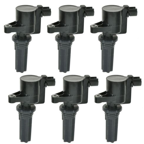 Lincoln LS Jaguar S-Type 6 Piece Ignition Coil Set TRQ ICA61447
