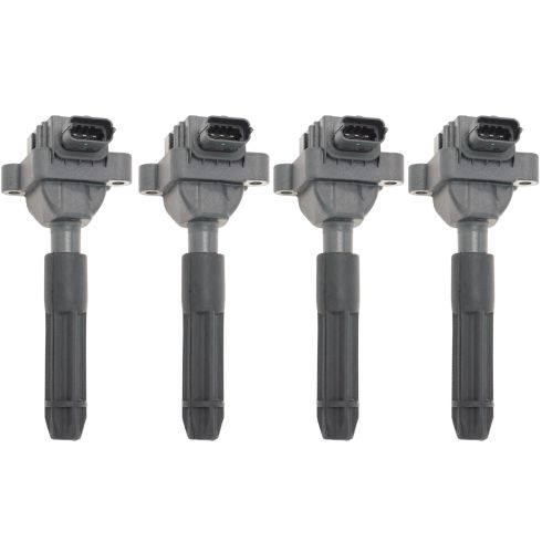 Mercedes Benz C230 SLK230 4 Piece Ignition Coil Set TRQ ICA61467