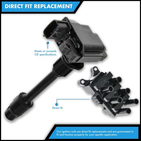 Infiniti FX45 M45 Q45 8 Piece Ignition Coil Set TRQ ICA61475