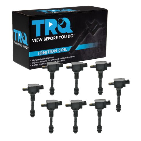 Infiniti FX45 M45 Q45 8 Piece Ignition Coil Set TRQ ICA61475