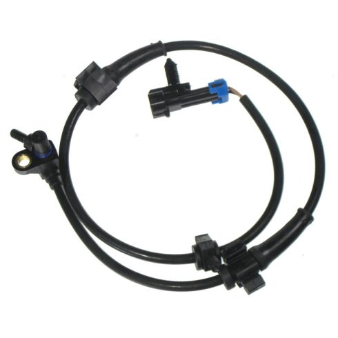 Chevrolet GMC Cadillac Front Driver & Passenger Side 2 Piece ABS Wheel Speed Sensor Set TRQ BSA71228