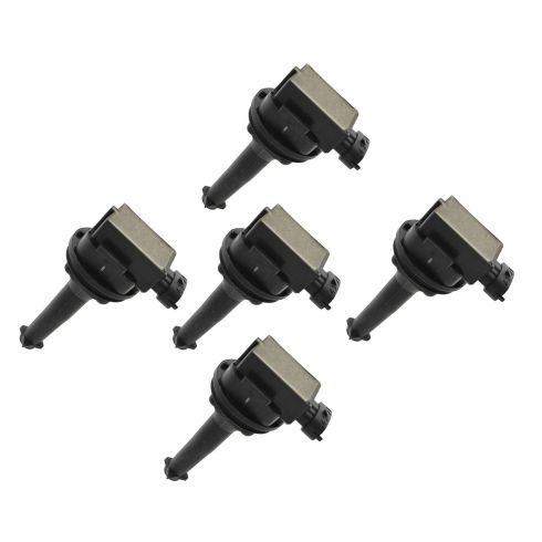 Volvo C70 S60 S70 S80 V70 XC70 XC90 5 Piece Ignition Coil Set TRQ ICA61532
