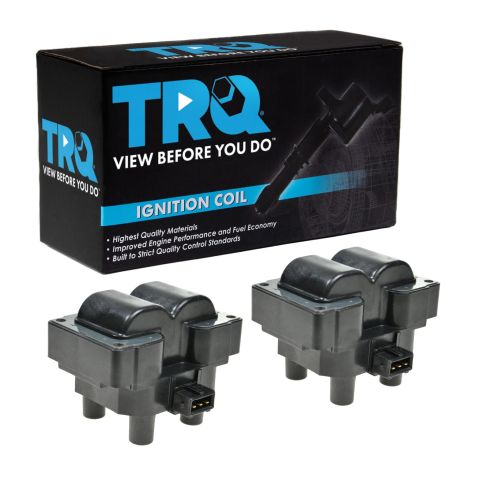 Land Rover Discovery Range Rover 2 Piece Ignition Coil Set TRQ ICA61552