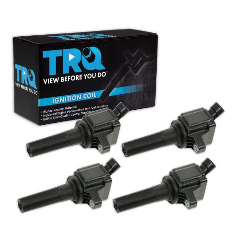 2007-12 Chevrolet Colorado GMC Canyon 4 Piece Ignition Coil Set TRQ ICA61568