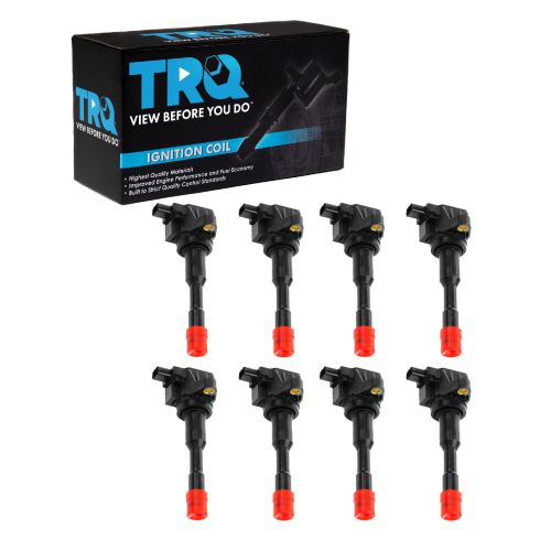 2006-11 Honda Civic L4 1.3L 8 Piece Ignition Coil Set TRQ ICA61612