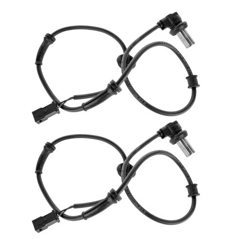 1996-02 Audi A4 Rear Driver & Passenger Side 2 Piece ABS Wheel Speed Sensor Set TRQ BSA71250