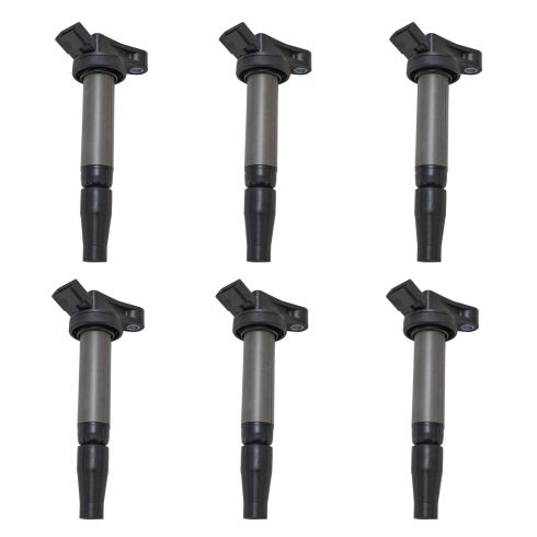 Toyota Lexus 6 Piece Ignition Coil Set TRQ ICA64271