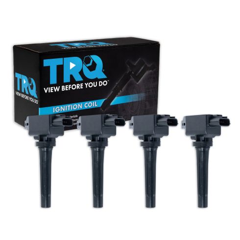 Toyota Mazda 4 Piece Ignition Coil Set TRQ ICA64282