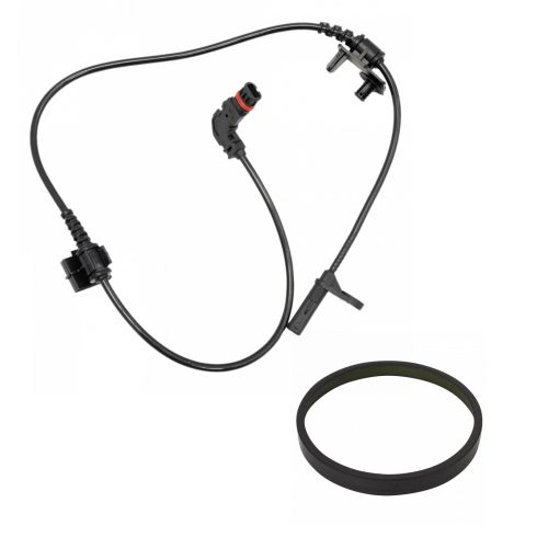 Dodge Chrysler Front ABS Wheel Speed Sensor with Tone Ring TRQ BSA71347 - Image 5