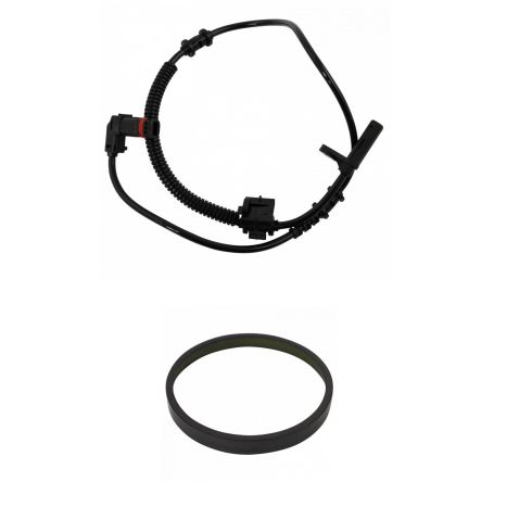 Dodge Chrysler Rear Passenger Side ABS Wheel Speed Sensor with Tone Ring TRQ BSA71355 - Image 3