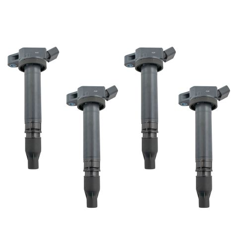 2012-15 Scion iQ L4 1.3L 4 Piece Ignition Coil Set TRQ ICA65246