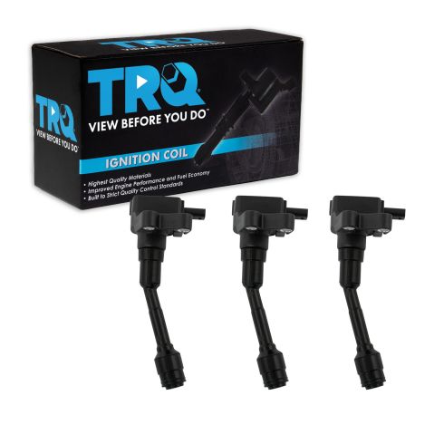 Ford EcoSport Fiesta Focus 3 Piece Ignition Coil Set TRQ ICA65252