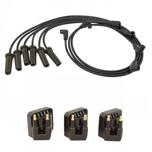 Chevrolet Buick Pontiac 4 Piece Ignition Kit TRQ ICA65474