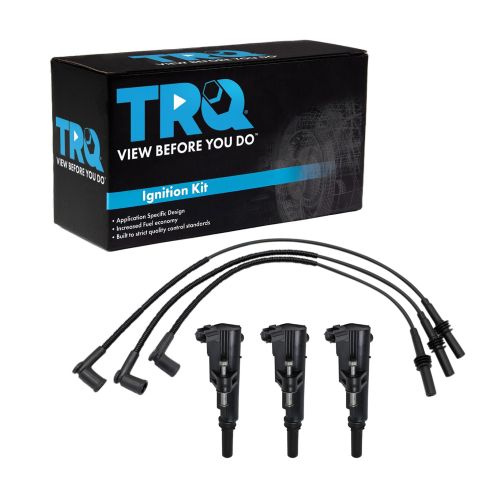 Jeep Dodge Ram Mitsubishi 4 Piece Ignition Kit TRQ TKA01173