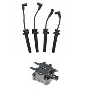 Jeep Liberty Wrangler 2 Piece Ignition Kit TRQ ICA71519