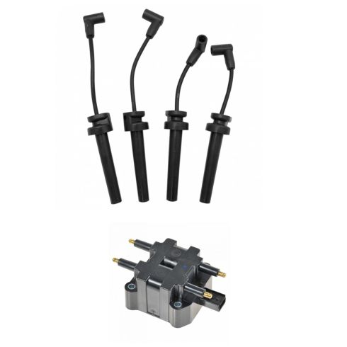 Jeep Liberty Wrangler 2 Piece Ignition Kit TRQ ICA71519