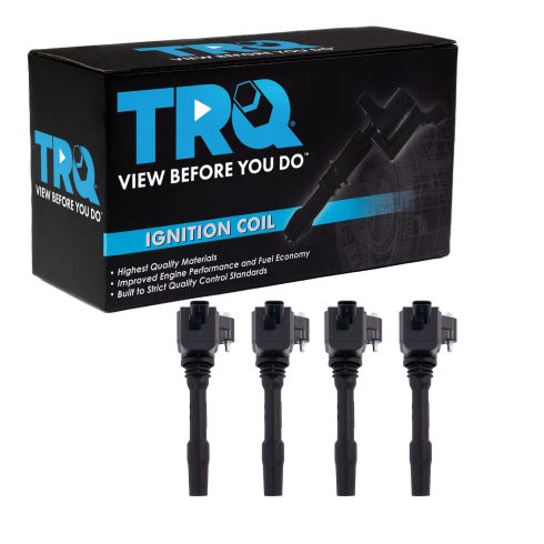 Toyota BMW Mini 4 Piece Ignition Coil Set TRQ ICA71998