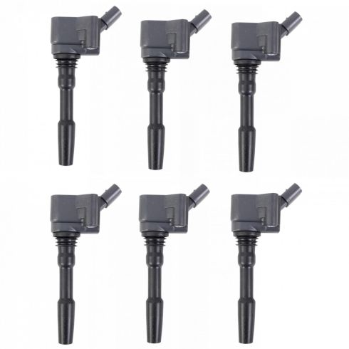 Audi 6 Piece Ignition Coil Set TRQ ICA61953