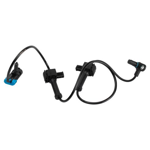 2007-13 Chevrolet GMC Rear Driver & Passenger Side 2 Piece ABS Wheel Speed Sensor Set TRQ BSA70066
