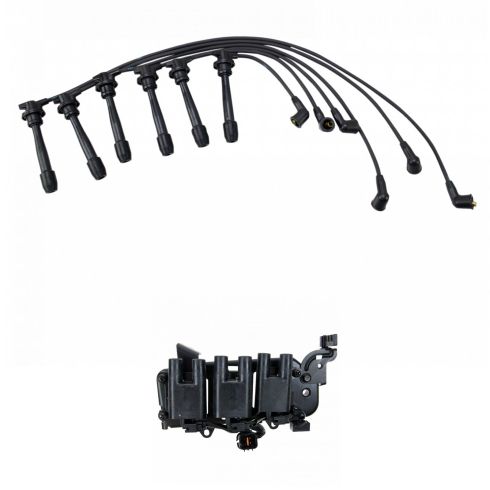 Hyundai Santa Fe Tiburon 2 Piece Ignition Kit TRQ ICA60063