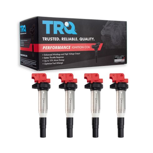 BMW Mini 4 Piece Ignition Coil Set TRQ Performance ICA61971