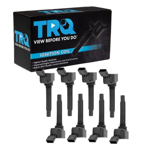 Audi 8 Piece Ignition Coil Set TRQ ICA32533