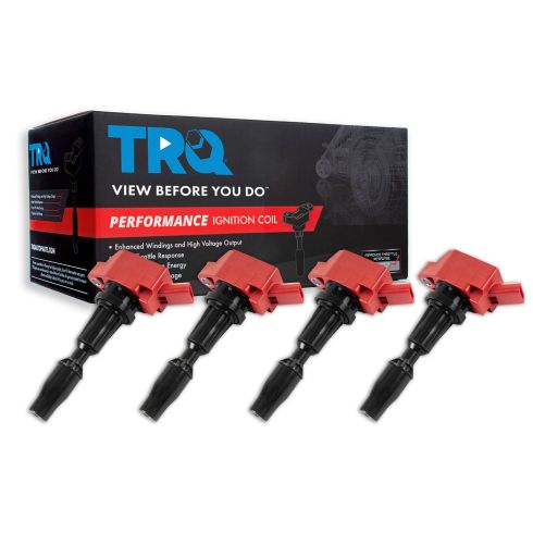 Hyundai Kia Genesis 4 Piece Ignition Coil Set TRQ Performance ICA32586