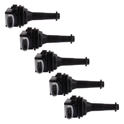 Volvo 5 Piece Ignition Coil Set BBT Automotive Components BBTK00021