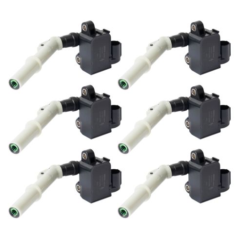 Mercedes Benz 6 Piece Ignition Coil Set BBT Automotive Components BBTK00080