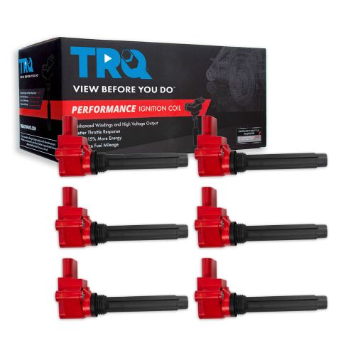 Audi A8 Quattro S6 6 Piece Ignition Coil Set TRQ Performance ICA63113
