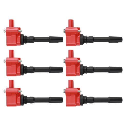 Porsche 911 Cayenne Macan 6 Piece Ignition Coil Set TRQ Performance ICA63117