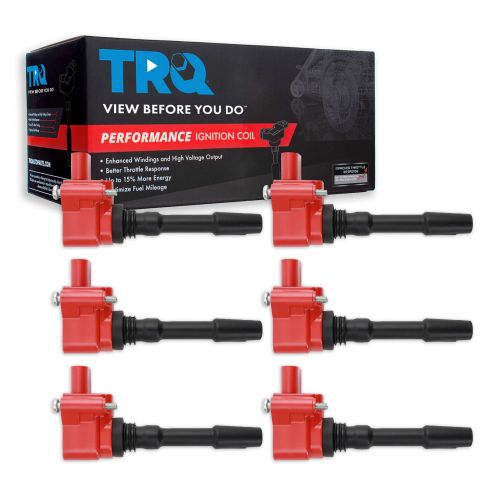Porsche 911 Cayenne Macan 6 Piece Ignition Coil Set TRQ Performance ICA63117