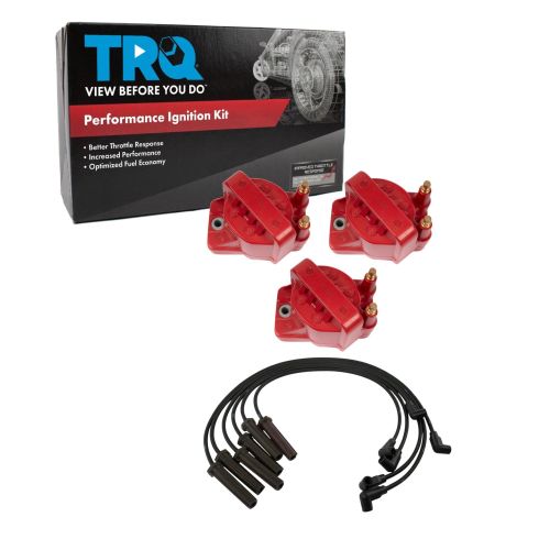 Chevrolet Buick Pontiac Olds 4 Piece Ignition Kit TRQ Performance TKA19262