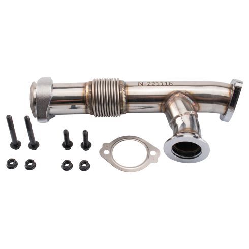 Ford International Passenger Side Manifold to Y Pipe Turbocharger Up-pipe TRQ TCA15468