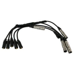 VW Cabrio Golf Jetta Passat Audi 80 Spark Plug Wire Set TRQ IWA69032