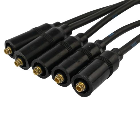 VW Cabrio Golf Jetta Passat Audi 80 Spark Plug Wire Set TRQ IWA69032