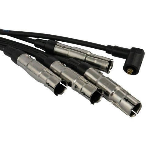 VW Cabrio Golf Jetta Passat Audi 80 Spark Plug Wire Set TRQ IWA69032