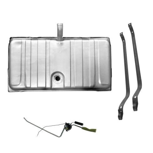 1969 Chevrolet Camaro with 18 Gallon Tank with 3/8 Inch Fuel Line Fuel Tank Kit TRQ FKA69702