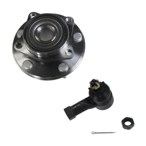 Dodge Chrysler Mitsubishi Eagle Front 2 Piece Steering & Drivetrain Kit TRQ PSA58466