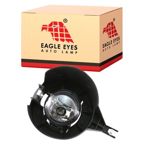 2005-21 Nissan Frontier with Chrome Bumper Passenger Side Fog Light Eagle Eyes DS683-B000R