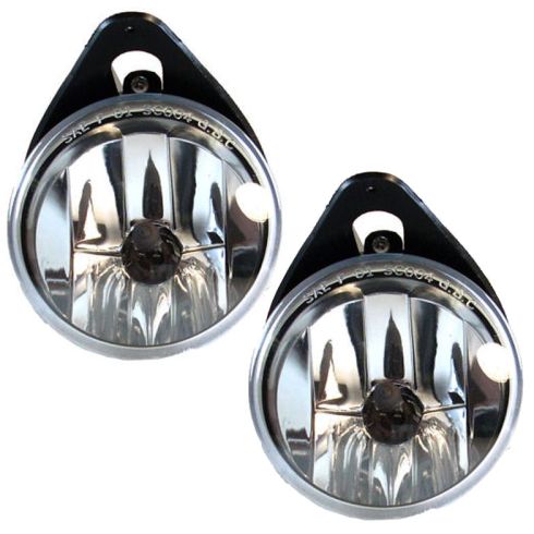 Dodge Chrysler Driver & Passenger Side 2 Piece Fog Light Set DIY Solutions LHT00811