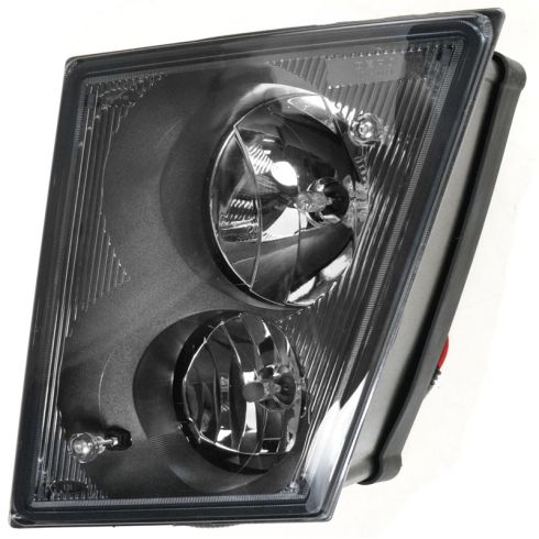 Volvo VNL VNM Driver & Passenger Side 2 Piece Fog Light Set DIY Solutions LHT00899