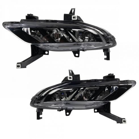 2016-18 Nissan Maxima Driver & Passenger Side 2 Piece Fog Light Set DIY Solutions LHT09808